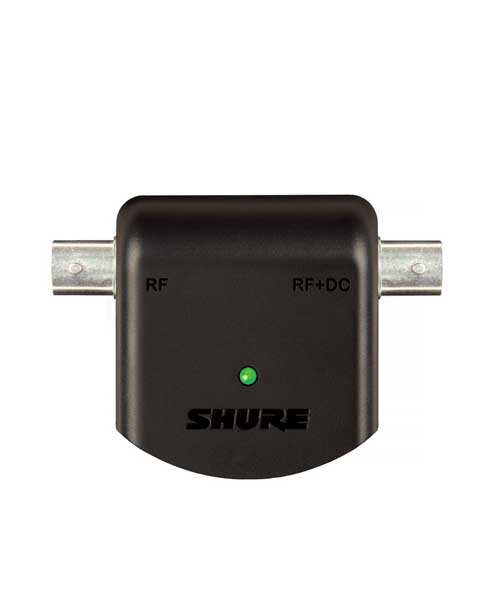 SHURE UABIAST-E In-Line Power Supply that supplies 12V DC bias power over BNC coaxial cable ใช้งานร่วมกับ UA874 และ UA830