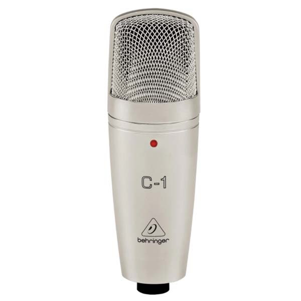 BEHRINGER C-1 Studio Condenser Microphone BEHRINGER C-1 ไมค์บันทึกเสียง BEHRINGER C-1 ไมโครโพนสำหรับห้องบันทึกเสียง BEHRINGER C1 ไมค์ห้องอัด