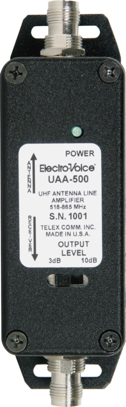EV UAA-500 ANTENNA SIGNAL AMPLIFIER EV UAA-500 บูตเตอร์ขยายสัญญาณ Electro-Voice UAA500 แอมป์ขยายสัญญาณ Electro-Voice UAA-500 ANTENNA SIGNAL AMPLIFIER
