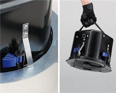 Ceiling speaker Full-range loudspeaker with a 4" driver (สีดำ) YAMAHA VXC4 ตู้ลำโพงติดผนัง ขนาด 4 นิ้ว 120 วัตต์ (สีดำ) YAMAHA VXC4 ลำโพงติดผนัง 4 นิ้ว
