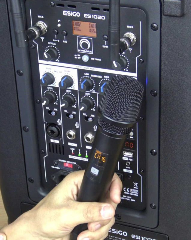 รีวิว SOUNDVISION ESiGO ESi1020 เครื่องขยายเสียงเคลื่อนที่ 2 ทาง ขนาด 10 นิ้ว เป็นแบบ Active มีแอมป์ในตัว 240 วัตต์ คลาส D มีแบตเตอรี่ในตัว