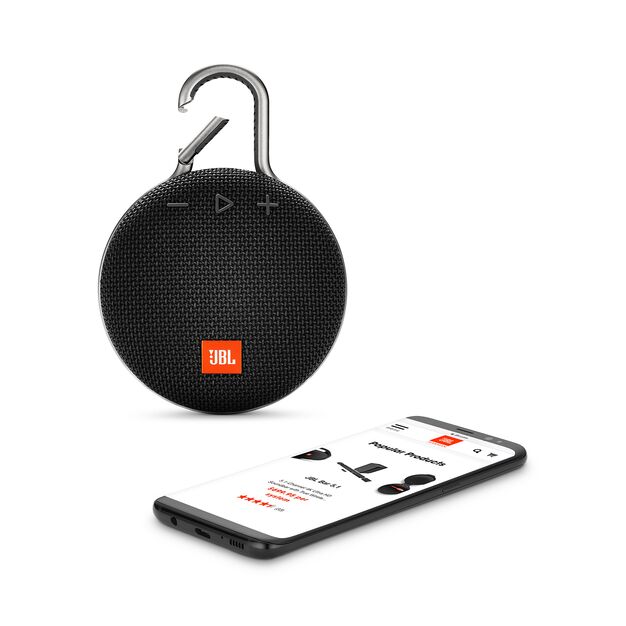 JBL Clip 3 Rechargeable Waterproof Portable Bluetooth Speaker