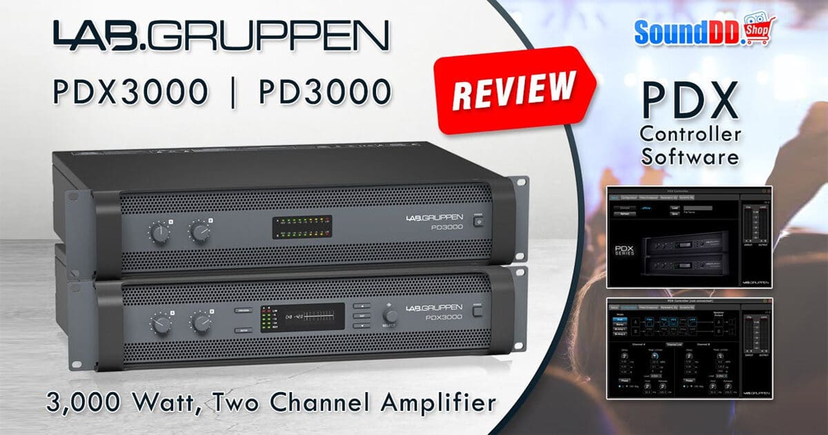 LAB GRUPPEN PDX3000 & PD3000 Review Banner