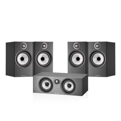 Bowers & Wilkins 606 S2 + 606 S2 + HTM6 S
