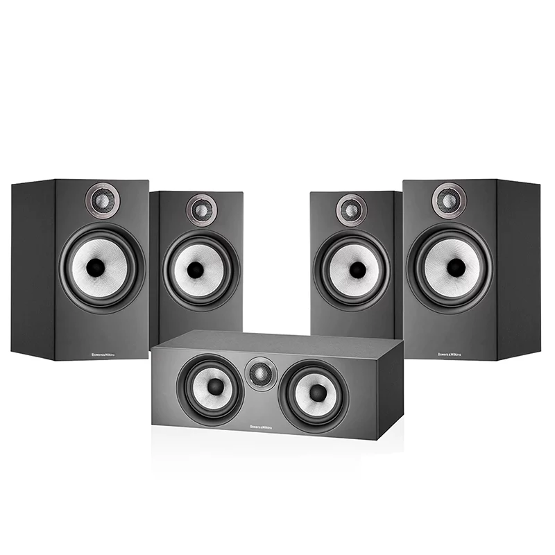 Bowers & Wilkins 606 S2 + 606 S2 + HTM6 S