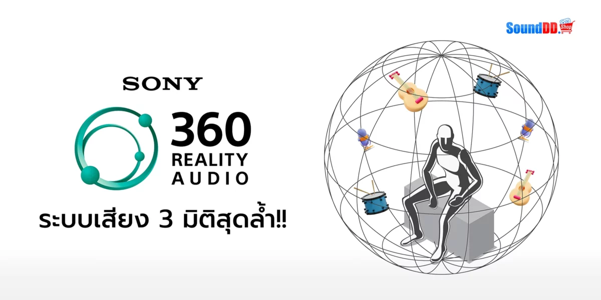 Sony 360 Reality Audio หูฟัง