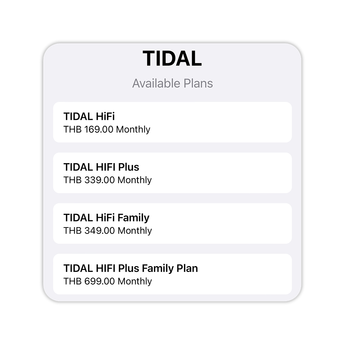 TIDAL Music App HiFi