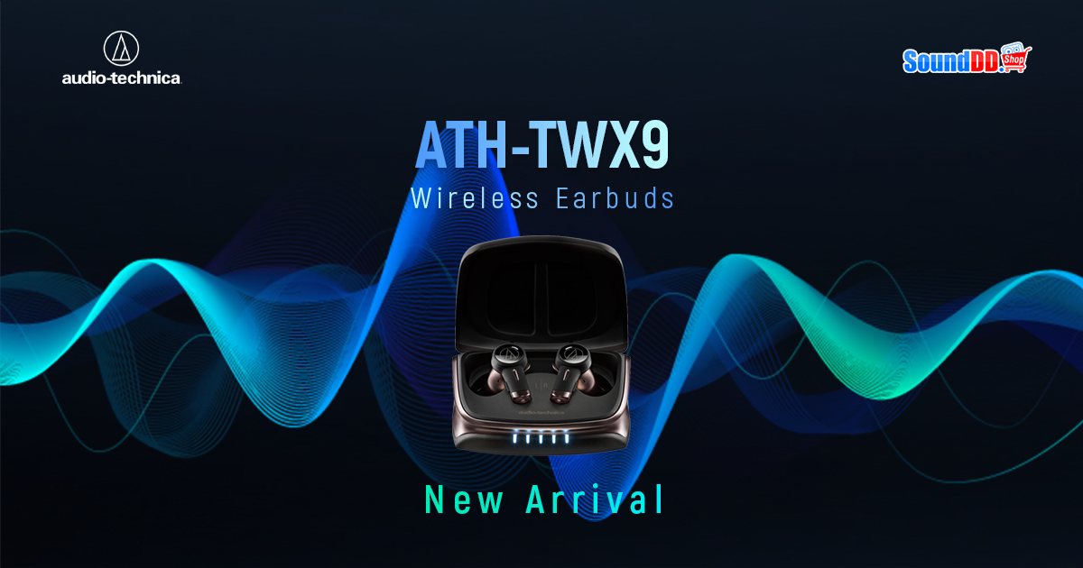ATH-TWX9 หูฟังไร้สายตัดเสียงรบกวน