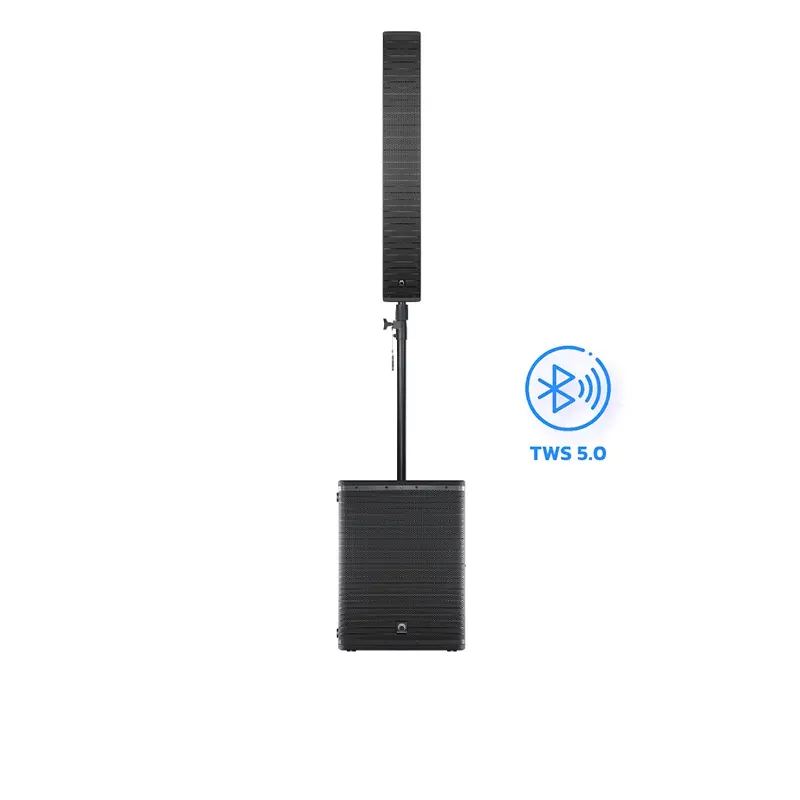 SOUNDVISION ACS-1500MK2 ชุดลำโพง Active คอลัมน์ 8x4 นิ้ว ซับ 15 นิ้ว บลูทูธ 5.0 รองรับ TWS