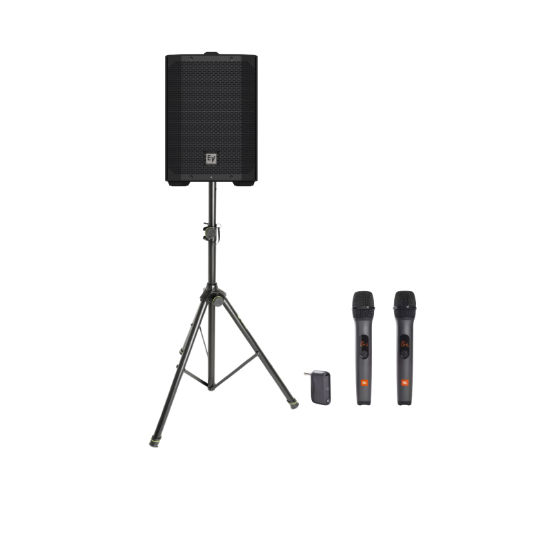 EV EVERSE 8 สีดำพร้อม JBL Wireless microphone
