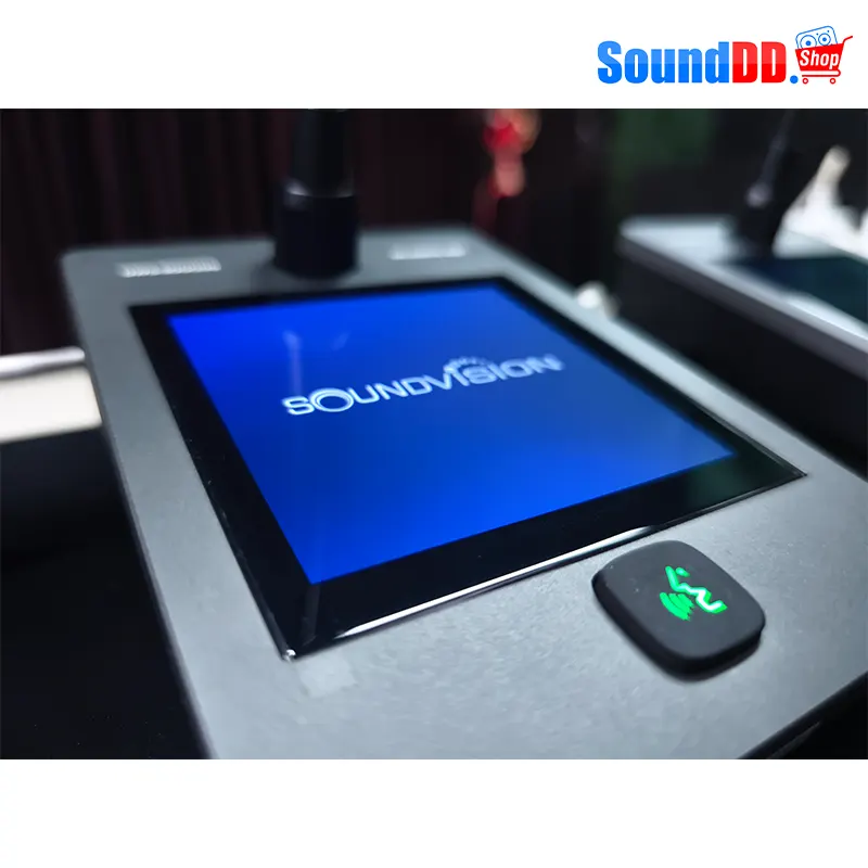 SOUNDVISION DWS-3000CG ชุดไมค์ประชุมไร้สาย สำหรับประธาน ระบบดิจิตอล - Image 4