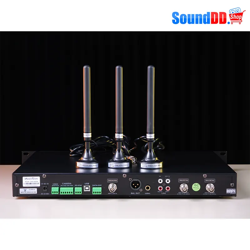 SOUNDVISION DWS-3000M เครื่องควบคุมชุดไมค์ประชุม ระบบดิจิตอล - Image 6