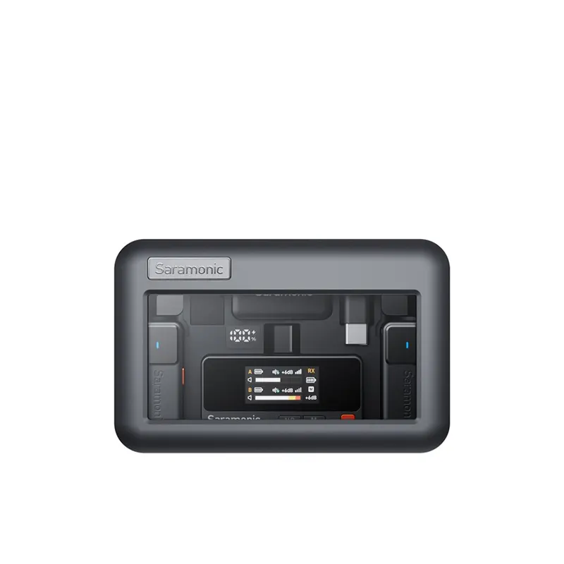 SARAMONIC AIR ชุดไมโครโฟนไร้สาย หนีบปกเสื้อ 2.4GHz