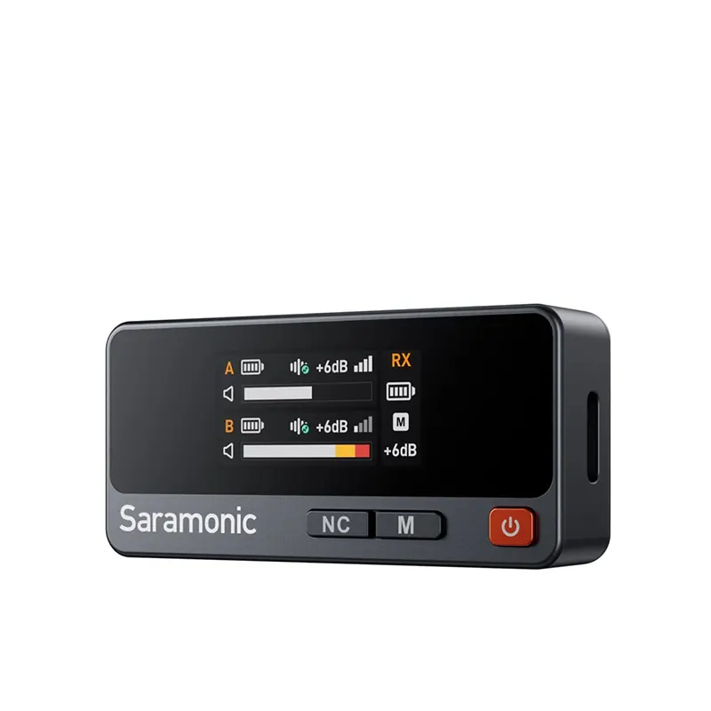 SARAMONIC AIR ชุดไมโครโฟนไร้สาย หนีบปกเสื้อ 2.4GHz - Image 4
