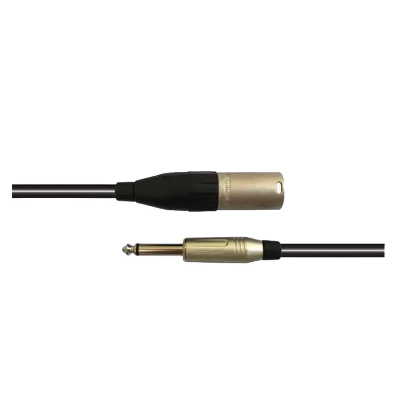 AMPHENOL CA02-33-C สายสัญญาณพร้อมหัวสัญญาณ XLR to 1/4" Phone Mono