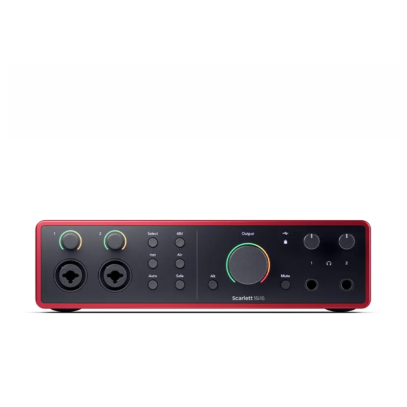 FOCUSRITE SCARLETT 16I16 (4TH GEN) USB 2.0 Audio Interface, 16-in/16-out