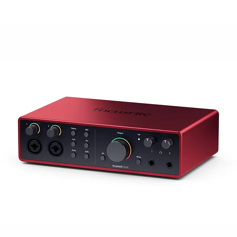 FOCUSRITE SCARLETT 16I16 (4TH GEN) USB 2.0 Audio Interface, 16-in/16-out