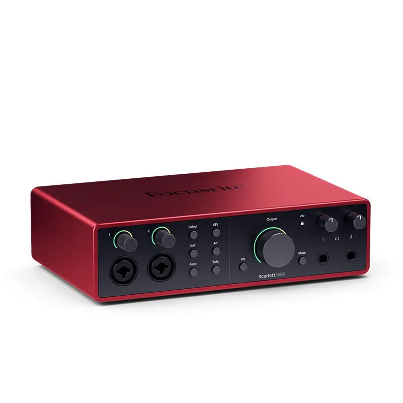 FOCUSRITE SCARLETT 16I16 (4TH GEN) USB 2.0 Audio Interface, 16-in/16-out