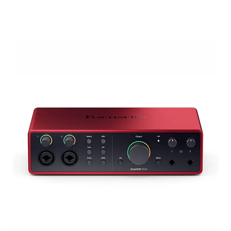 FOCUSRITE SCARLETT 16I16 (4TH GEN) USB 2.0 Audio Interface, 16-in/16-out