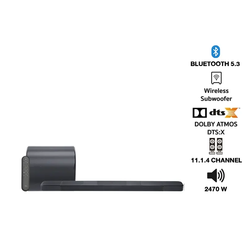 JBL BAR 1300MK2 ลำโพง Sound Bar 11.1.4 ชาแนล รองรับ Dolby Atmos และ DTS:X