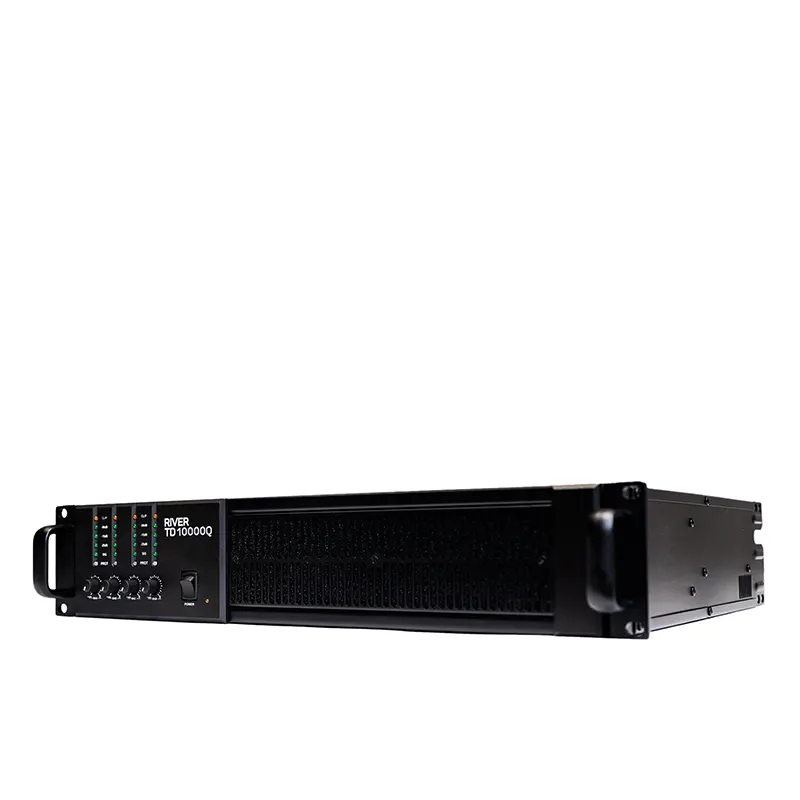 RIVER ACOUSTICS TD 10000Q MKIII เพาเวอร์แอมป์ 4 ชาแนล 2100 วัตต์