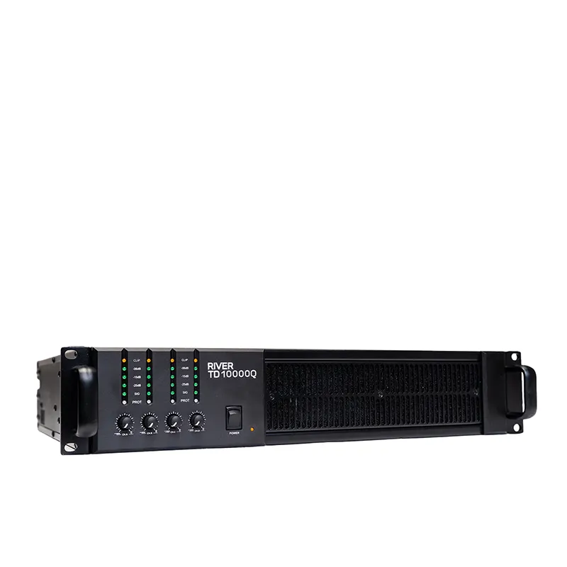 RIVER ACOUSTICS TD 10000Q MKIII เพาเวอร์แอมป์ 4 ชาแนล 2100 วัตต์
