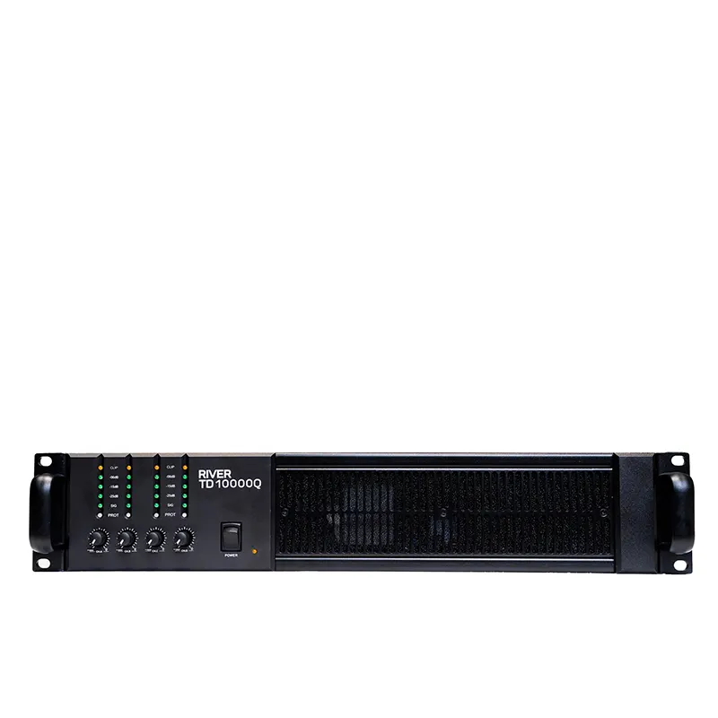RIVER ACOUSTICS TD 10000Q MKIII เพาเวอร์แอมป์ 4 ชาแนล 2100 วัตต์