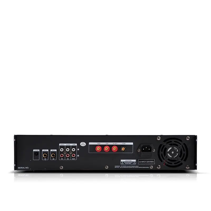 SHERMAN AMP-100 เพาเวอร์แอมป์ลายน์ 70V/100V 150 วัตต์ - Image 5