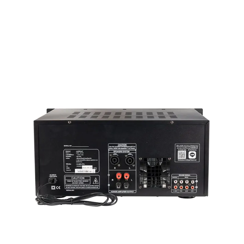 SHERMAN AMP-300 มิกเซอร์แอมป์ 400 วัตต์ 5 MIC 10 EQ - Image 2