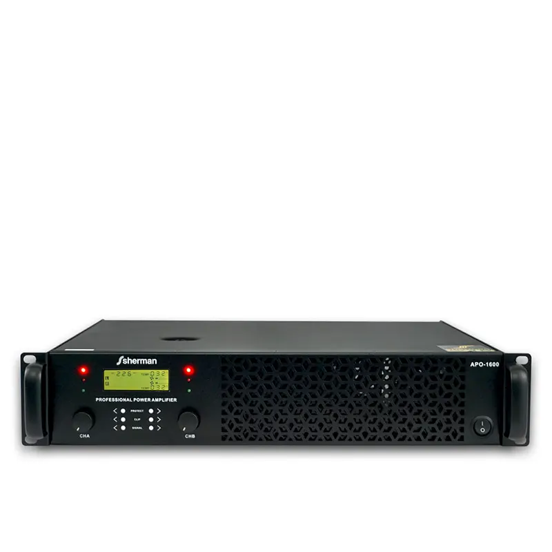 SHERMAN APO-1600 เพาเวอร์แอมป์ 1200 วัตต์