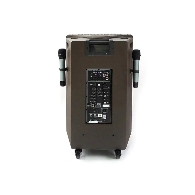 SHERMAN APS-155 ตู้ลำโพงเคลื่อนที่ 15 นิ้ว พร้อมไมโครโฟนไร้สาย