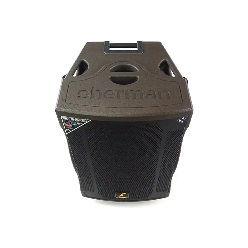SHERMAN APS-155 ตู้ลำโพงเคลื่อนที่ 15 นิ้ว พร้อมไมโครโฟนไร้สาย - Image 5