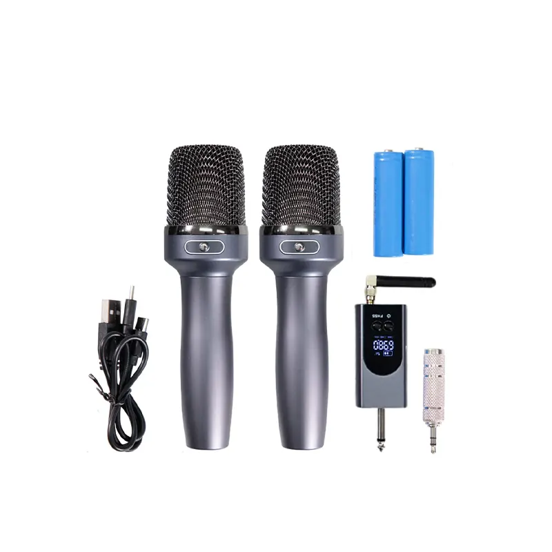 SHERMAN MIC-132 ชุดไมค์ลอยดิจิตอล มือถือคู่