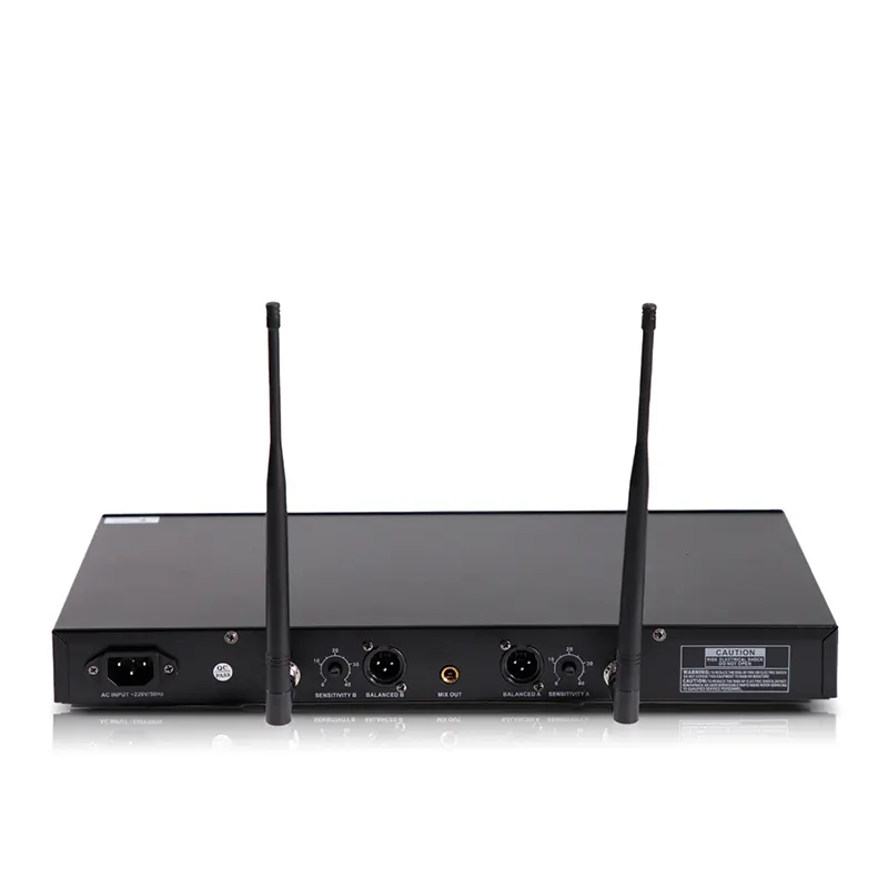 SHERMAN MIC-444 ชุดไมค์ลอยมือถือคู่ แบบ UHF