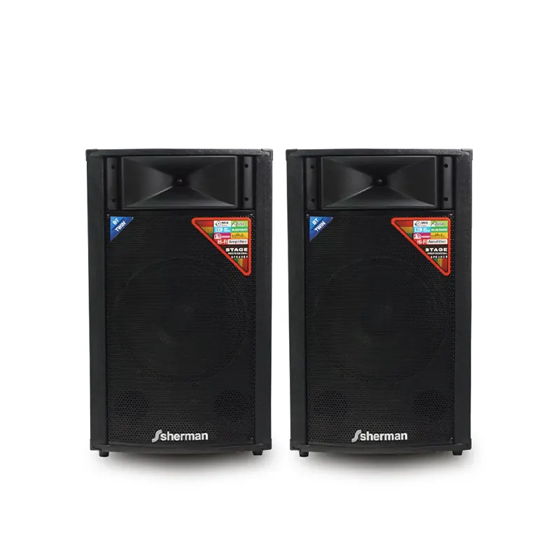 SHERMAN SB-601+ ตู้ลำโพง 12 นิ้ว 100 วัตต์