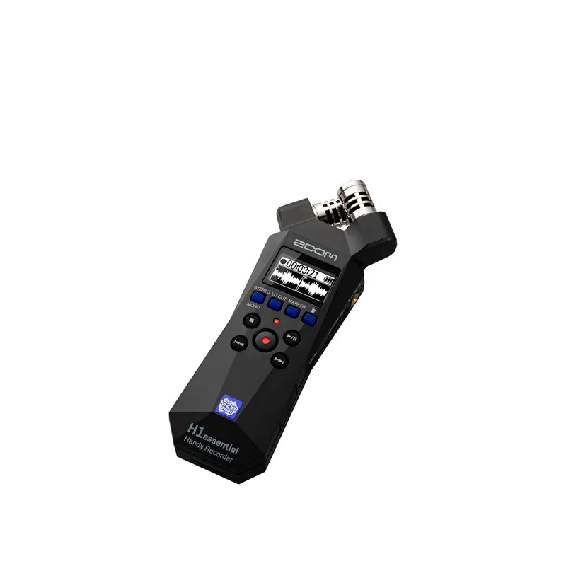 ZOOM H1essential เครื่องบันทึกเสียงดิจิตอล พร้อมไมค์ XY สเตอริโอในตัว
