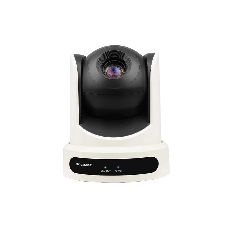 ROCWARE RC20 กล้อง PTZ สำหรับห้องประชุมออนไลน์ Full HD 1080P, Optical Zoom 10x