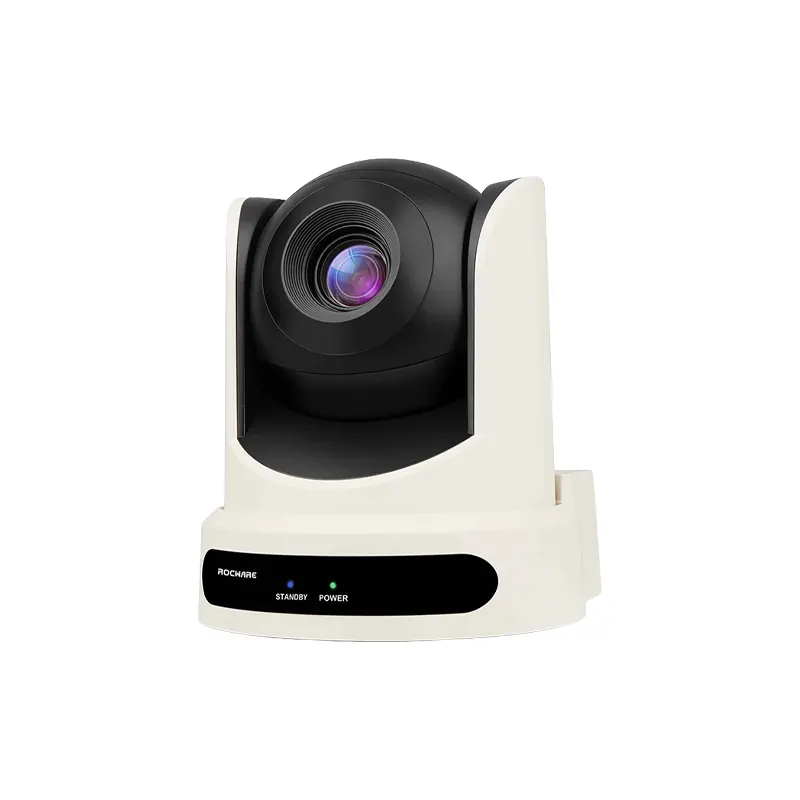 ROCWARE RC20 กล้อง PTZ สำหรับห้องประชุมออนไลน์ Full HD 1080P, Optical Zoom 10x