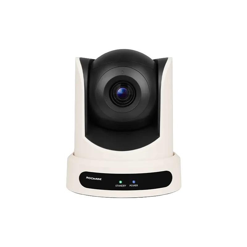 ROCWARE RC20 กล้อง PTZ สำหรับห้องประชุมออนไลน์ Full HD 1080P, Optical Zoom 10x